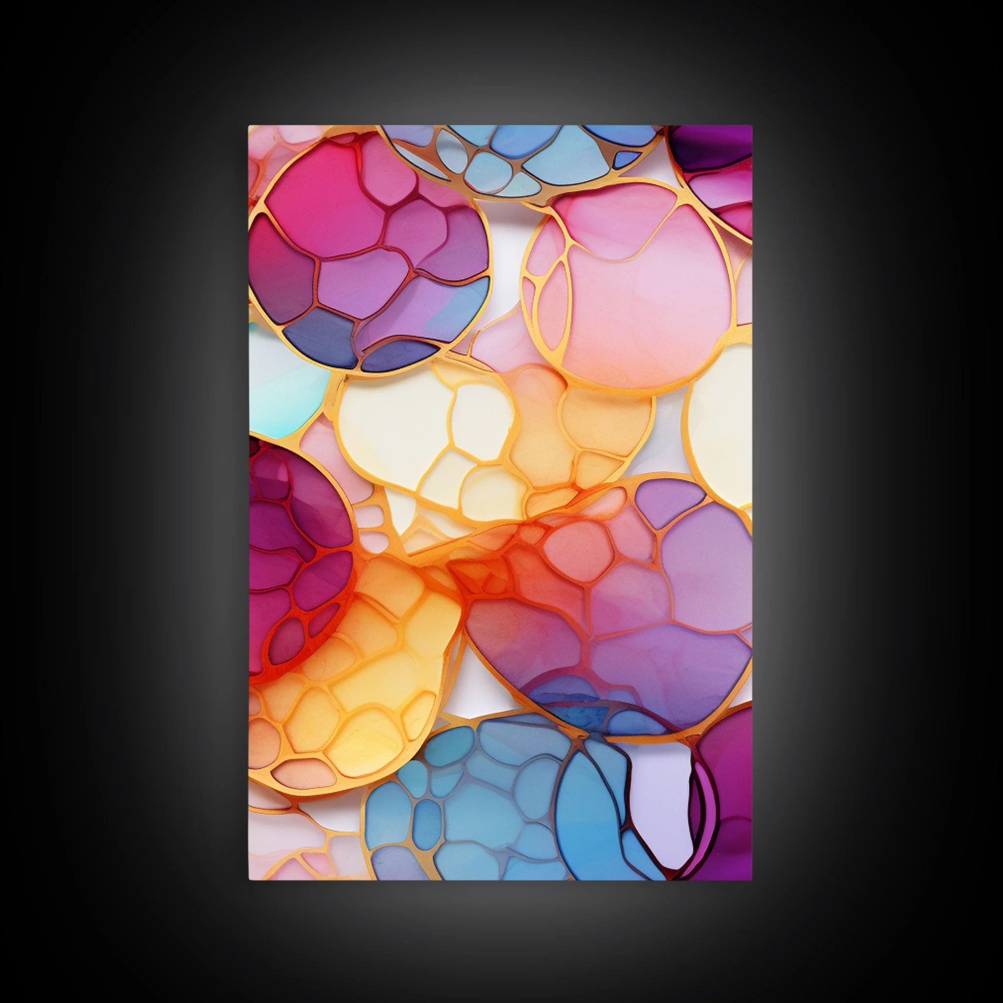 Vibrant Wall Print, Canvas Print, 3 Piece Wall Art - Image 10