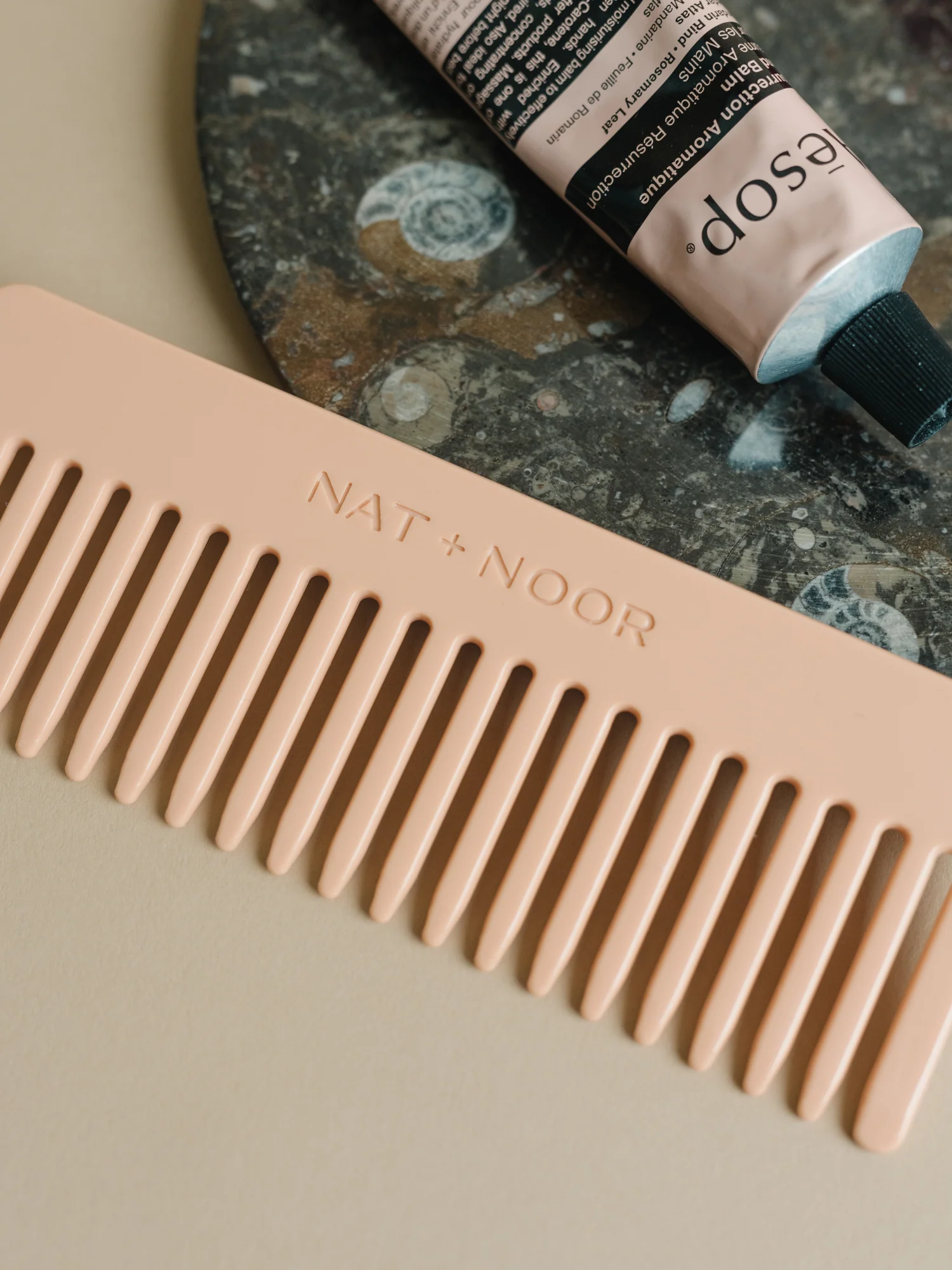 Wide Tooth Comb - Petal - Image 2