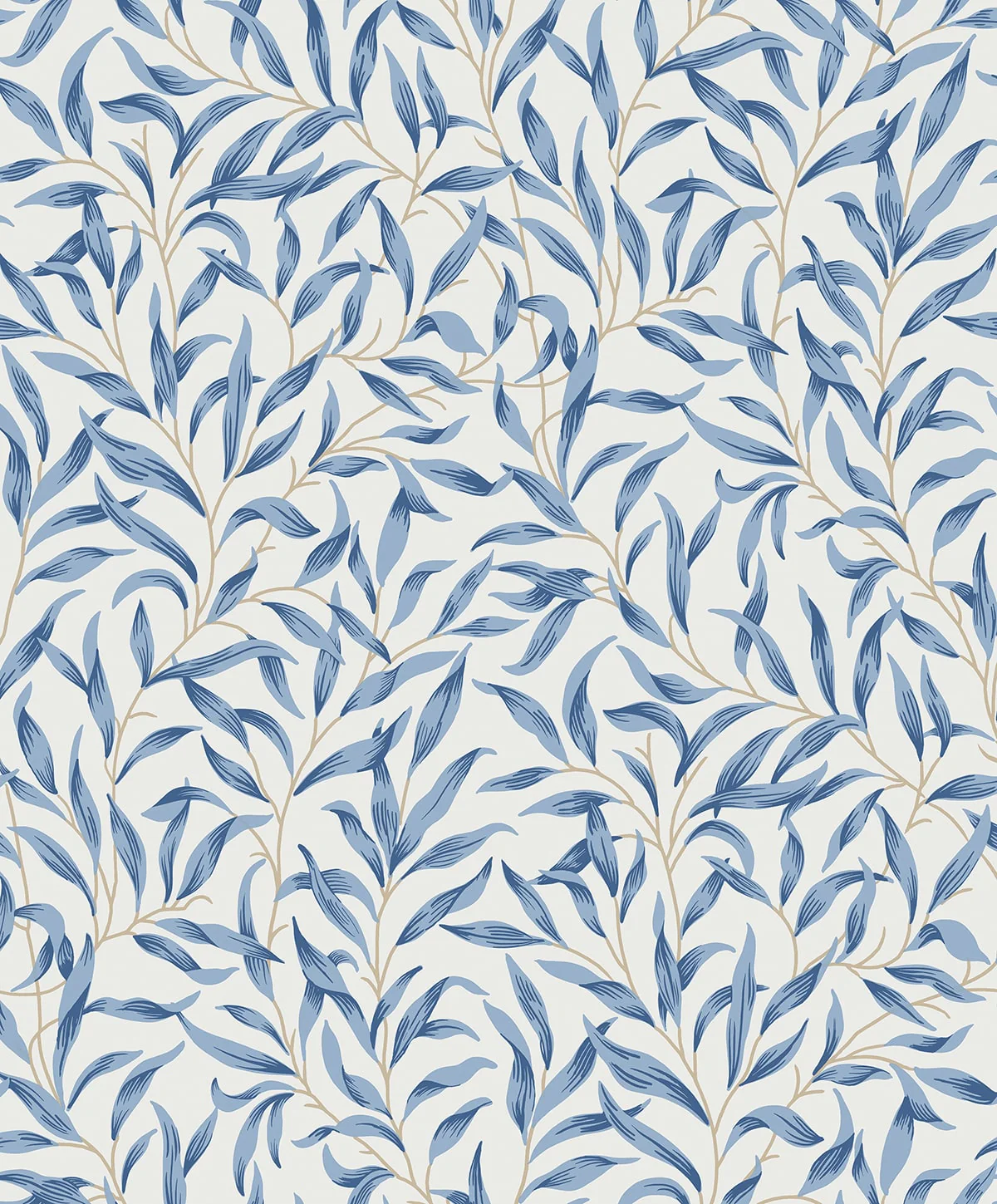 Willow Trail Leaf Premium Peel and Stick Removable Wallpaper - Image 17