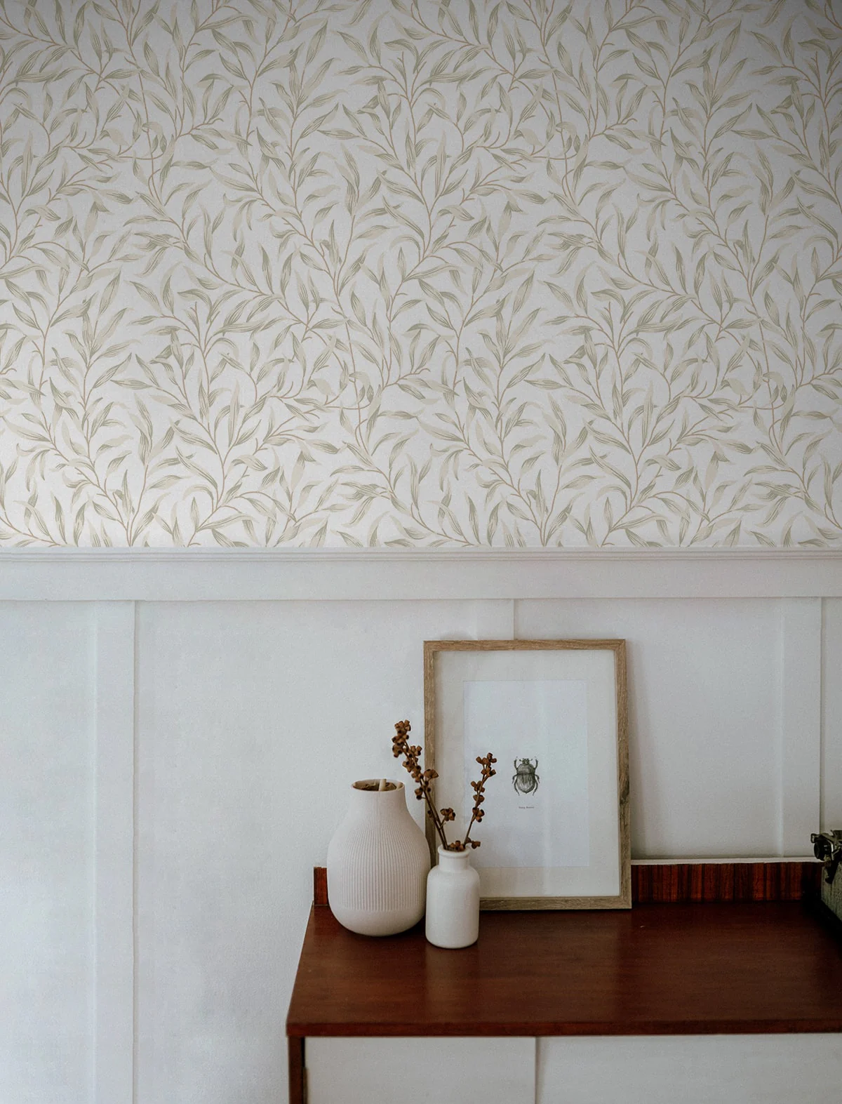 Willow Trail Vintage Prepasted Wallpaper - Image 10