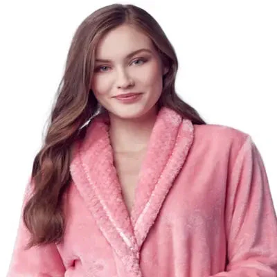 Women's Ultra Soft Plush Bathrobe - Image 68